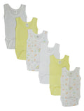 Girls' Tank Top Onesies 6-Pack