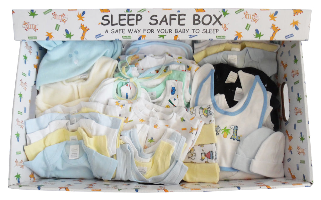 Boy 72-Piece Baby Starter Set Box