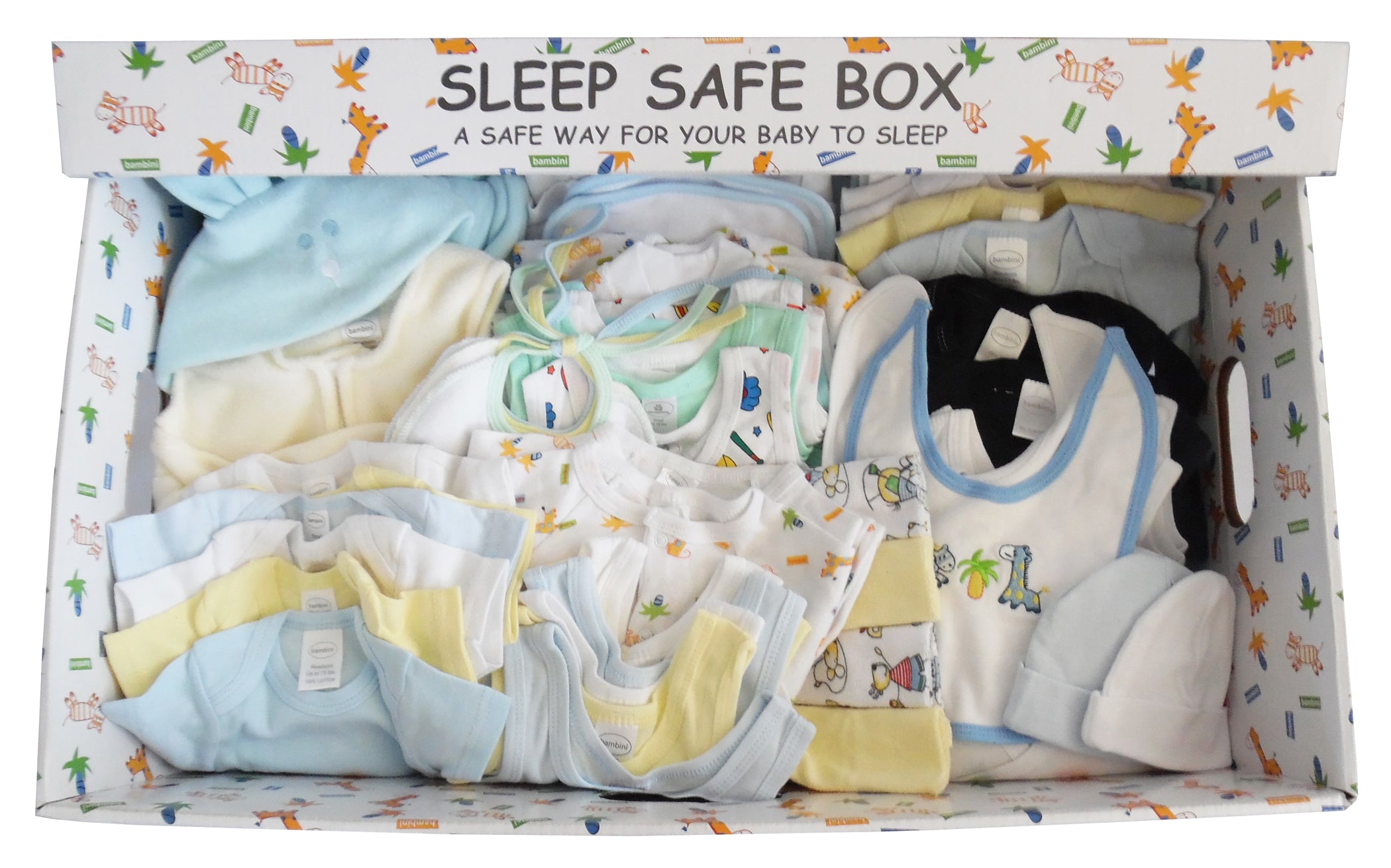 Boy 72-Piece Baby Starter Set Box