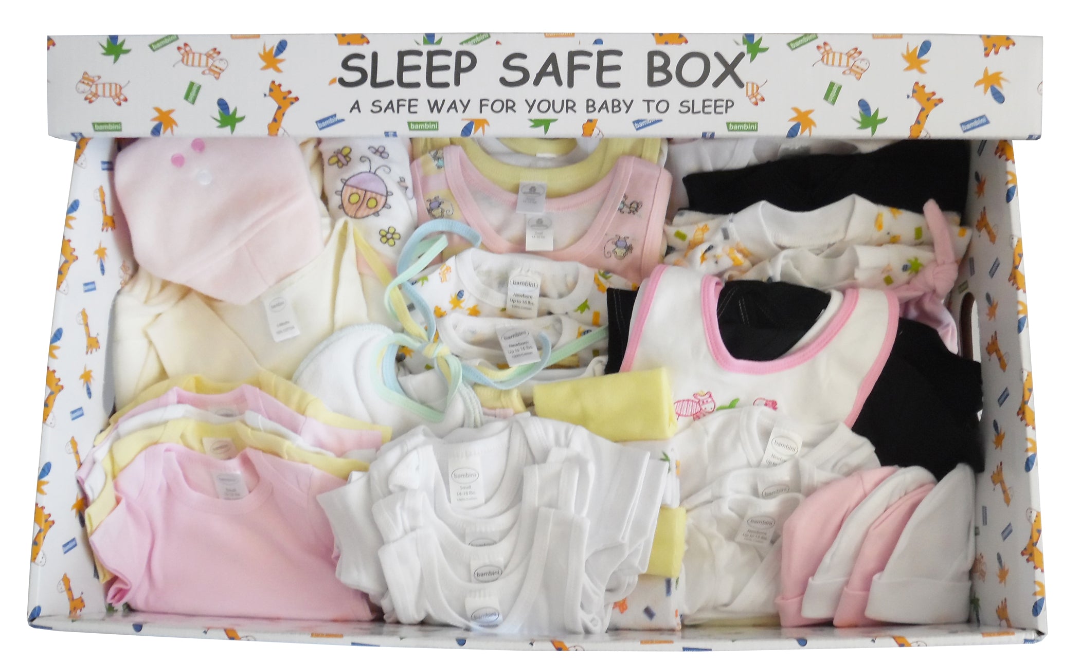 Girl 88-Piece Baby Starter Set Box