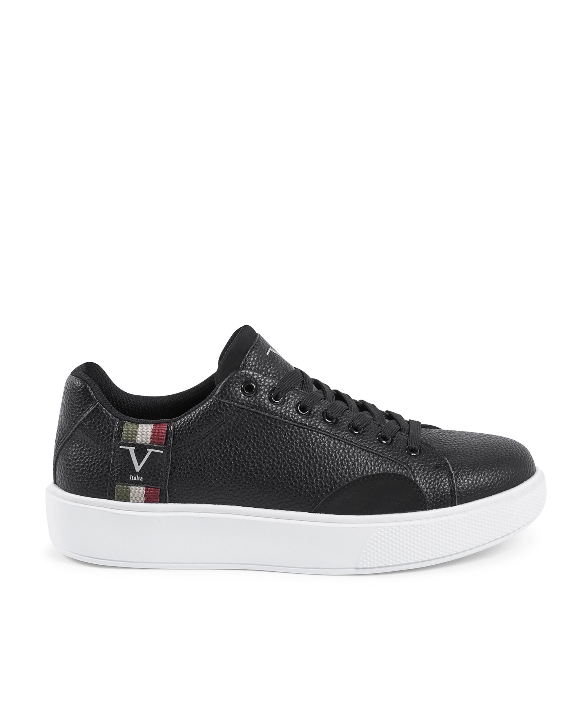 V Italia Men's Sneaker Black SNK 001 M BLACK