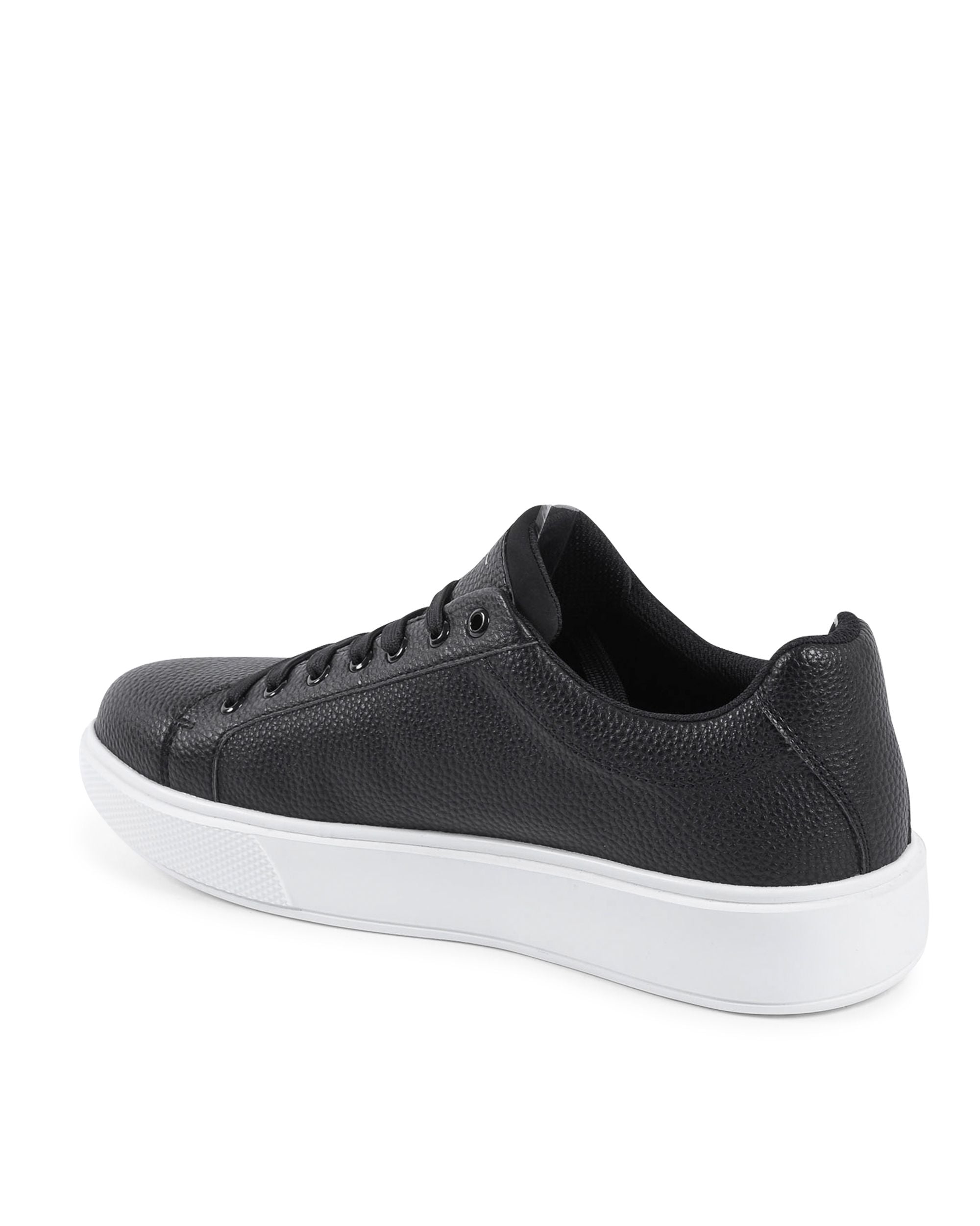 V Italia Men's Sneaker Black SNK 001 M BLACK