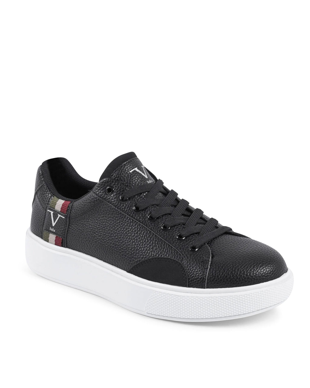 V Italia Men's Sneaker Black SNK 001 M BLACK