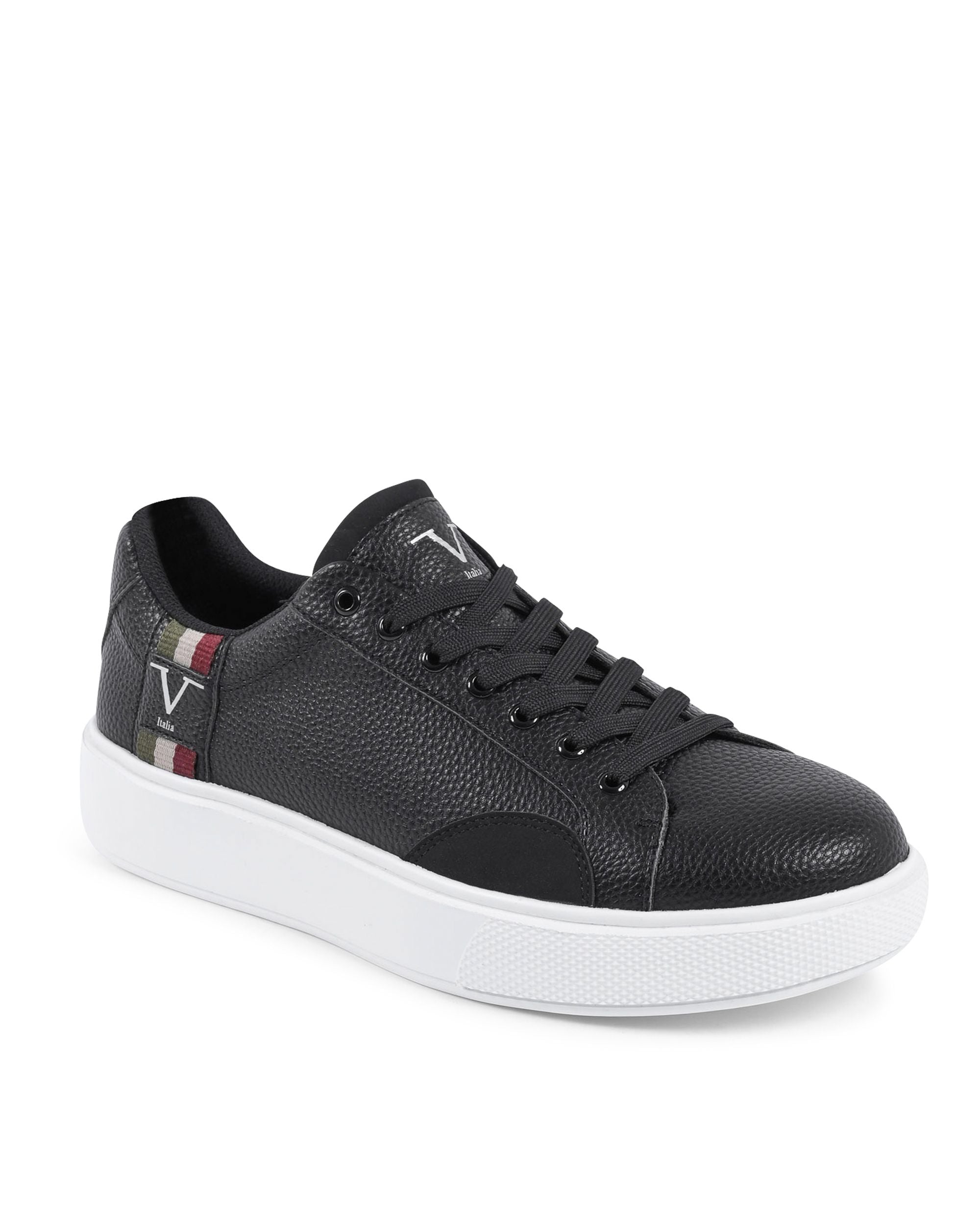 V Italia Men's Sneaker Black SNK 001 M BLACK