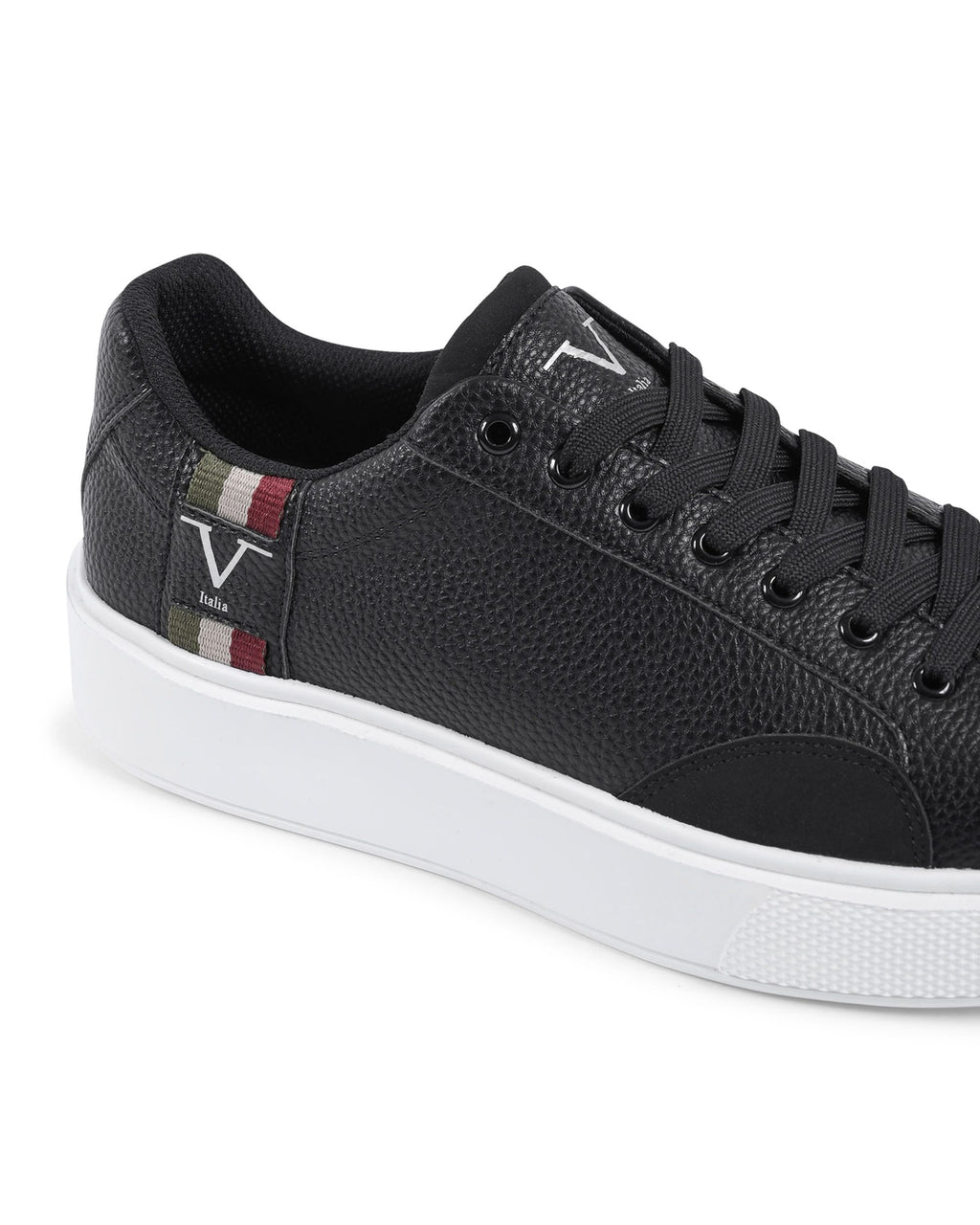 V Italia Men's Sneaker Black SNK 001 M BLACK