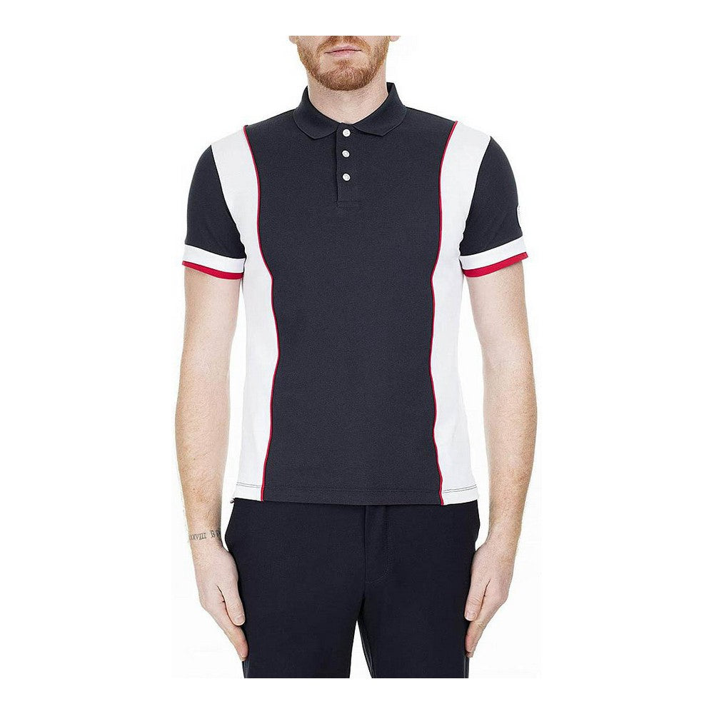 Men's Short Sleeve Polo Shirt Armani Jeans C1578 Navy