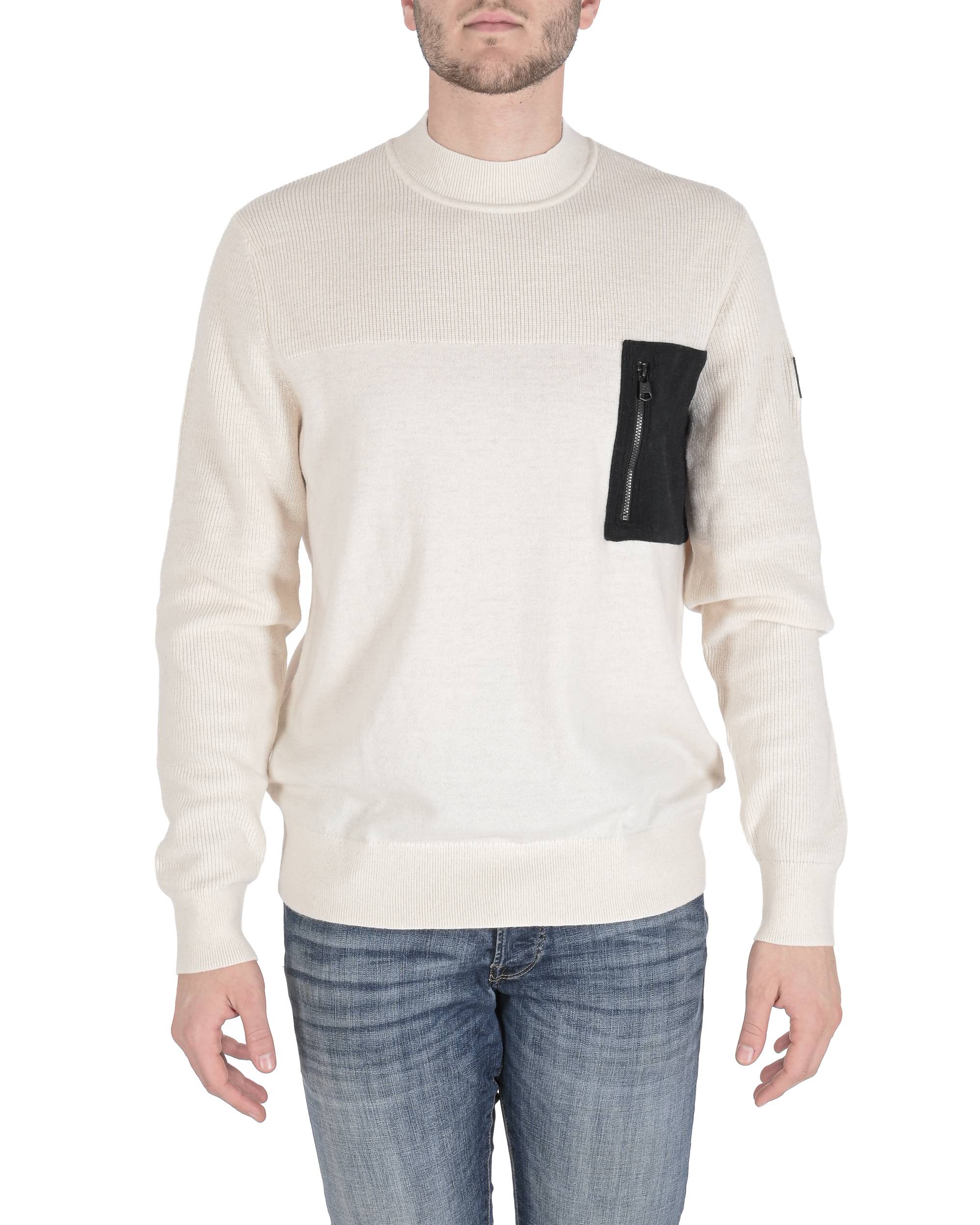 Calvin Klein Men's Pullover White K10K107904YAH