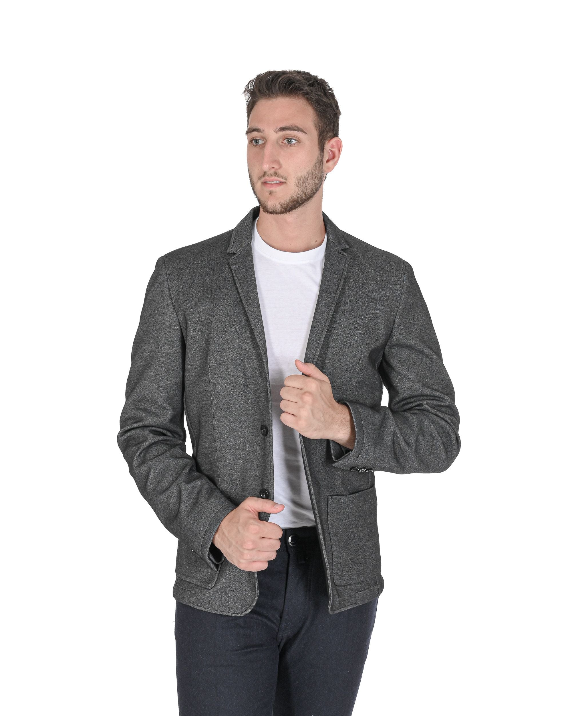 Calvin Klein Men's Blazer Grey K10K100316033