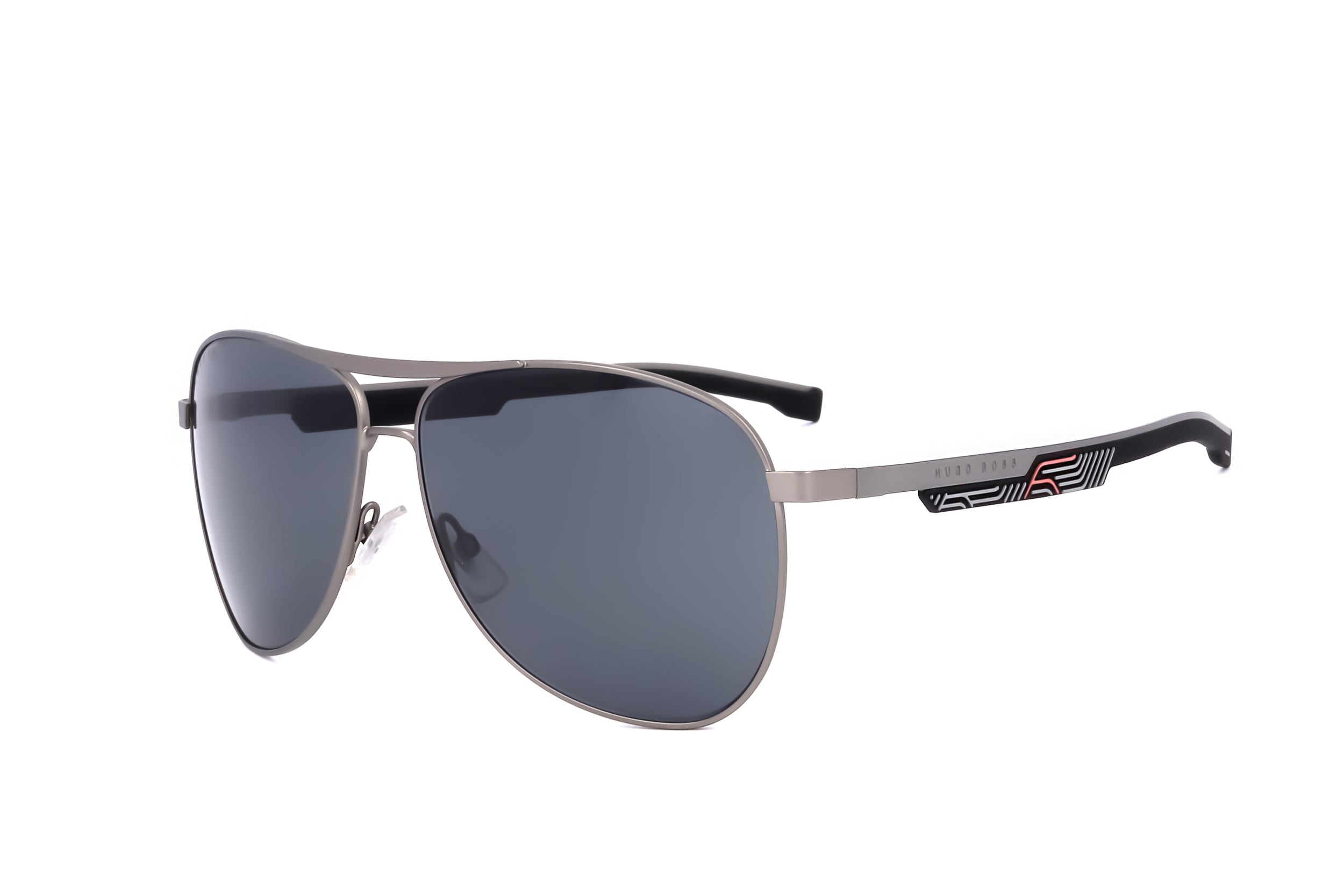 Hugo Boss Men's Sunglasses BOSS 1199 N S SVK 63 13 140 MATTE RUTHENIUM