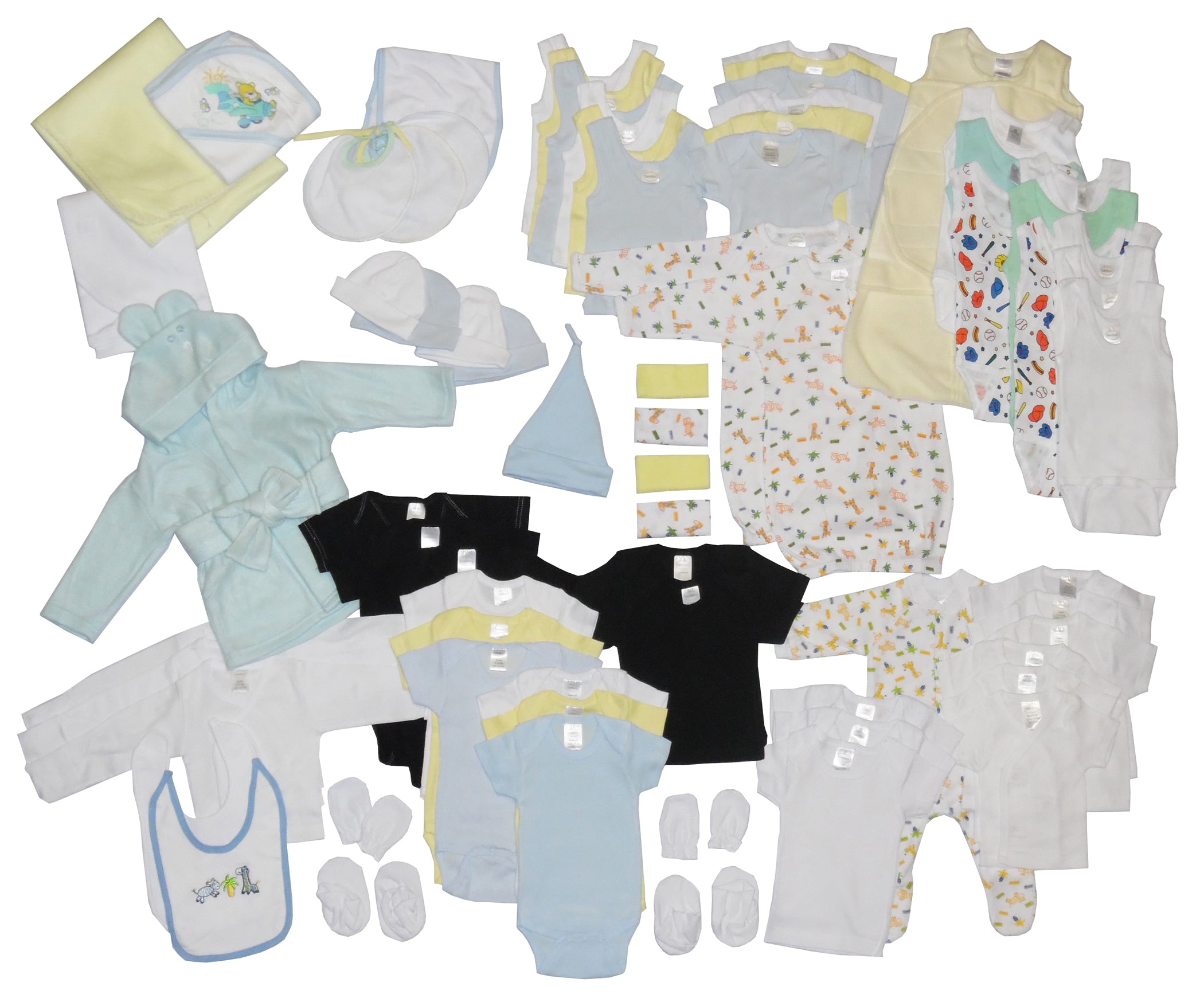 Boy 72-Piece Baby Starter Set Box