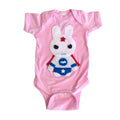 Super Hero Onesie - Team Super Animals - Star Bunny Infant Bodysuit -