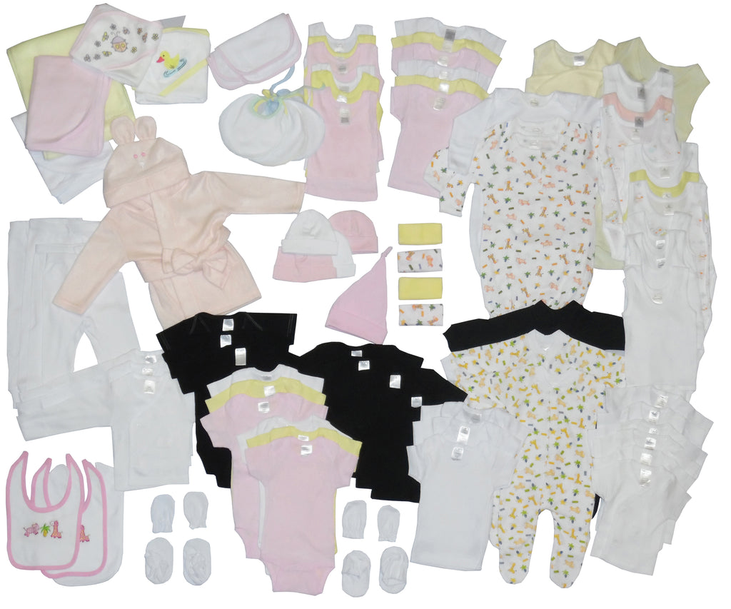 Girl 88-Piece Baby Starter Set Box