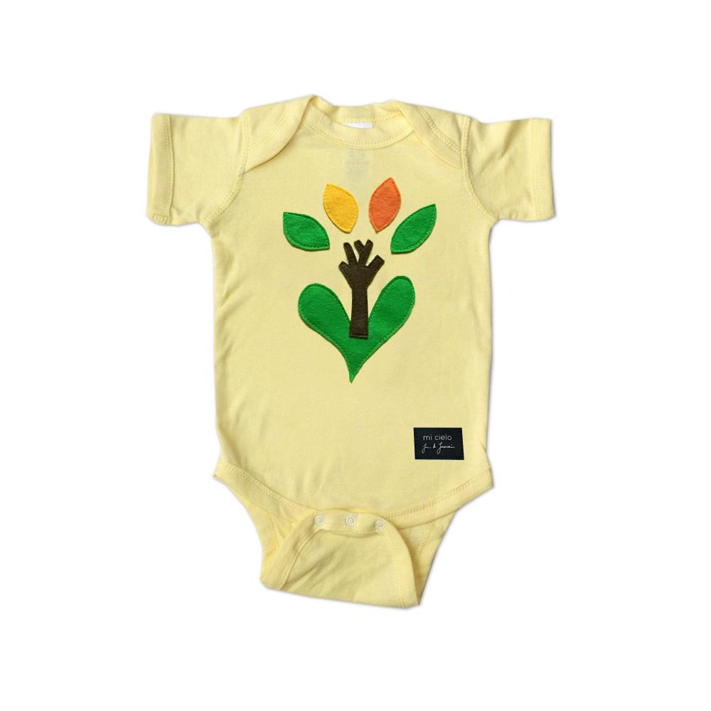 mi cielo by JUAN DE LASCURAIN - The Tree – Yellow Onesie – Boys or