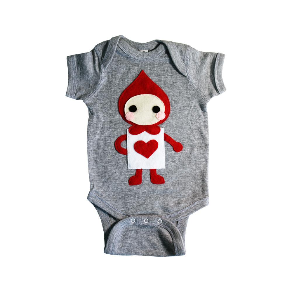 The Trumps - Heart - Alice's Adventures in Wonderland - Infant Bodysuit