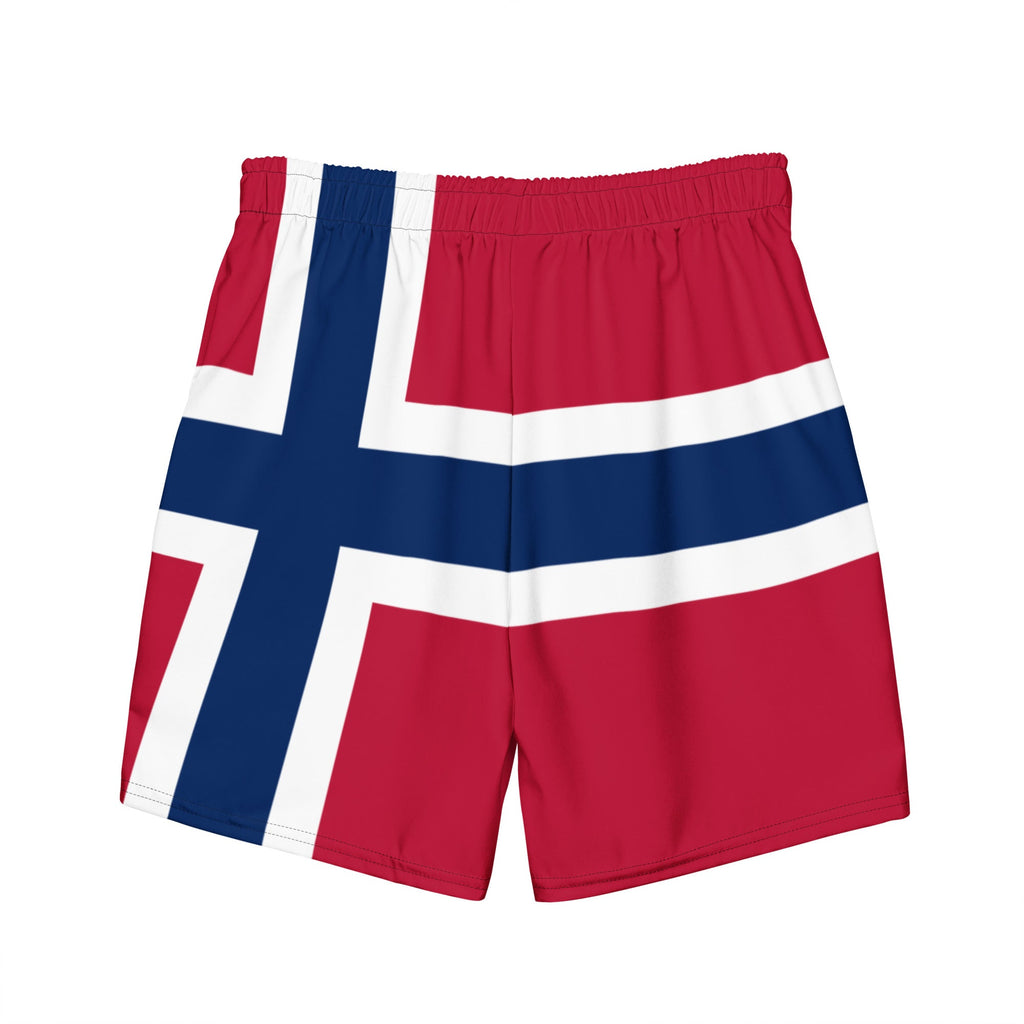 Swim Shorts – Flag of Norway – Lightweight Fabric – Quick Dry