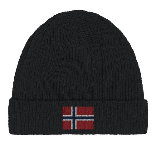 Cotton Beanie – Bouvet Island Flag – Embroidery