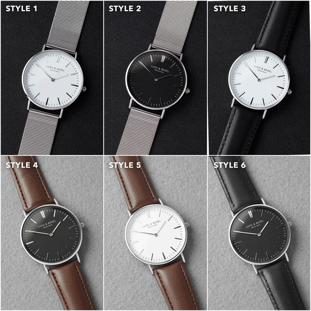 Personalized Men's Watch, Engraved Watch Gift for Boyfriend Husband