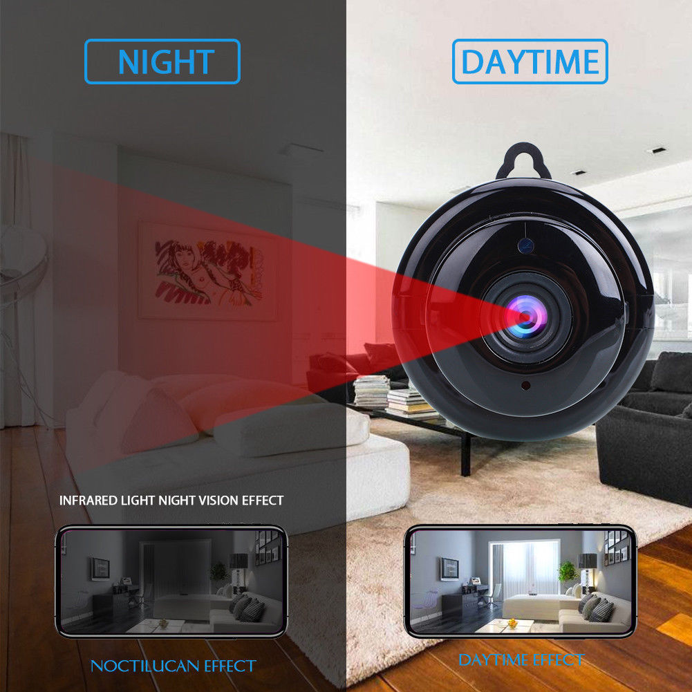 HD 1080P Mini WiFi Hidden Wireless IP Camera
