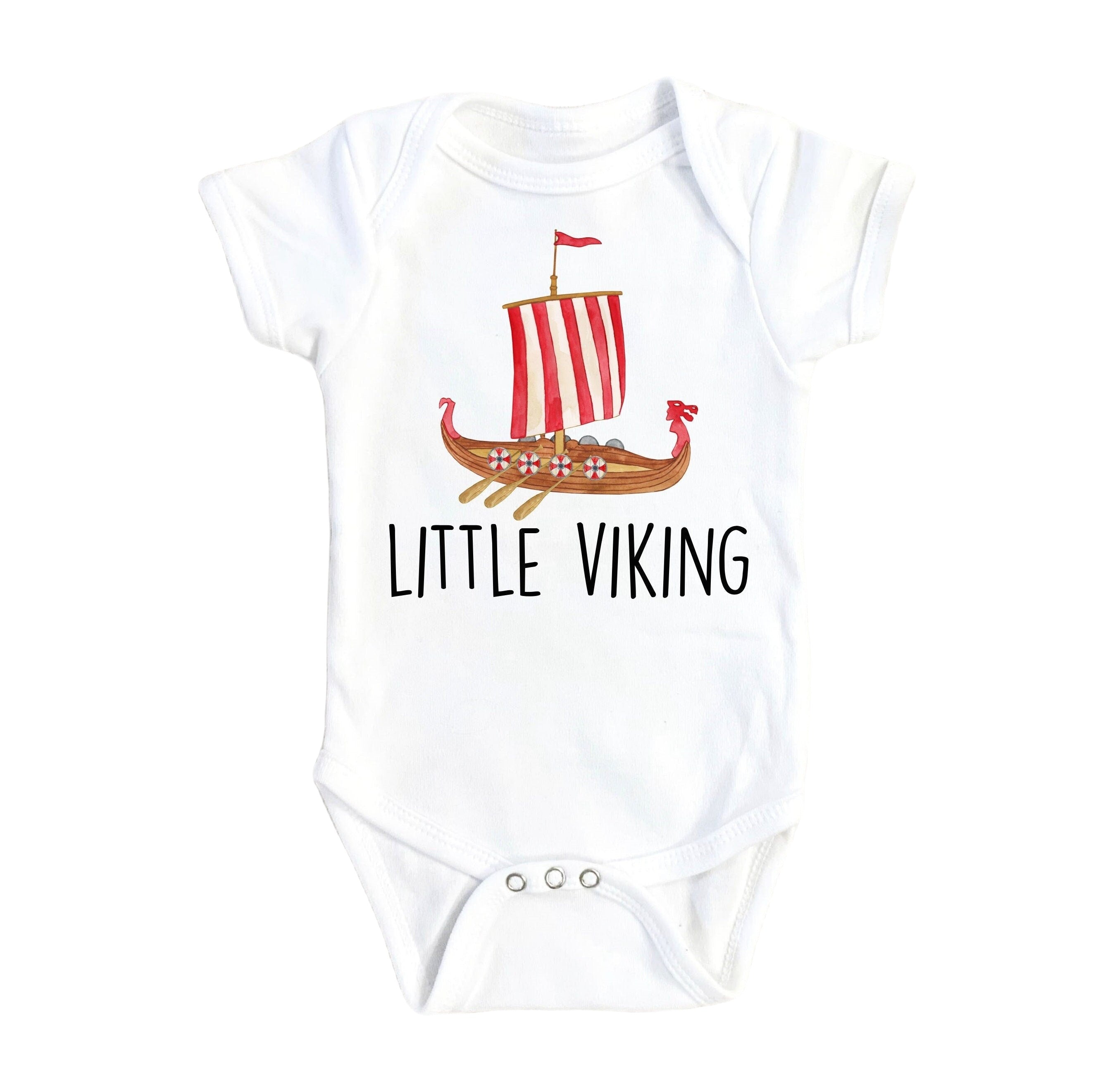 Little Viking - Baby Boy Girl Clothes Infant Bodysuit Funny Cute