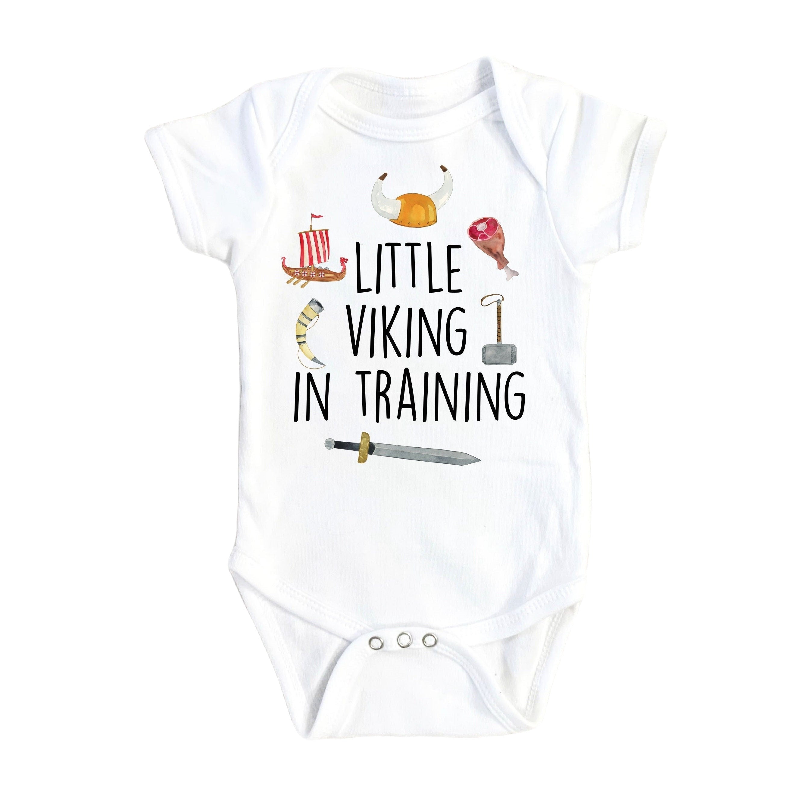 Viking Training - Baby Boy Girl Clothes Infant Bodysuit Funny Cute