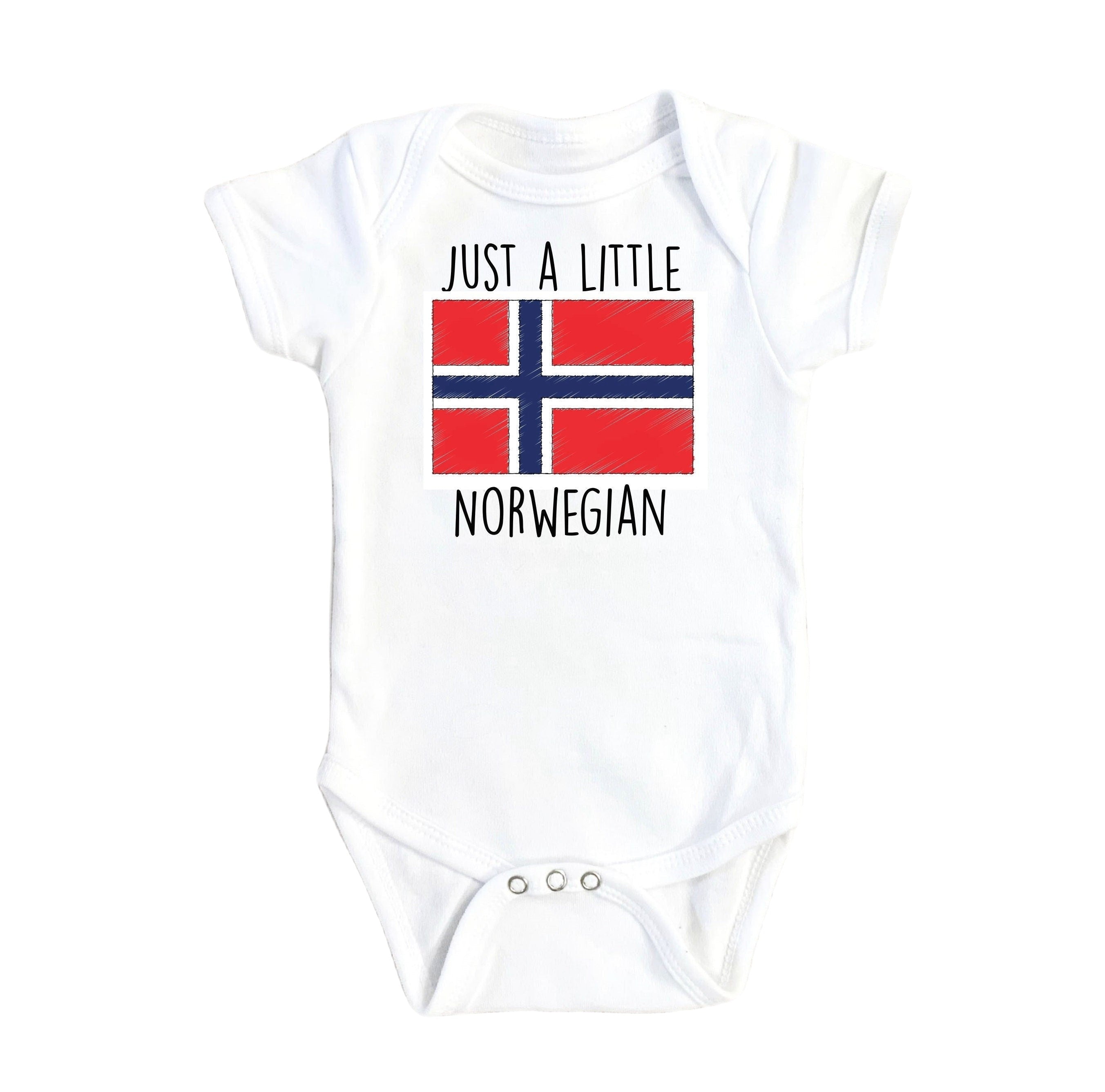 Norway - Baby Boy Girl Clothes Infant Bodysuit Funny Cute Newborn 1B