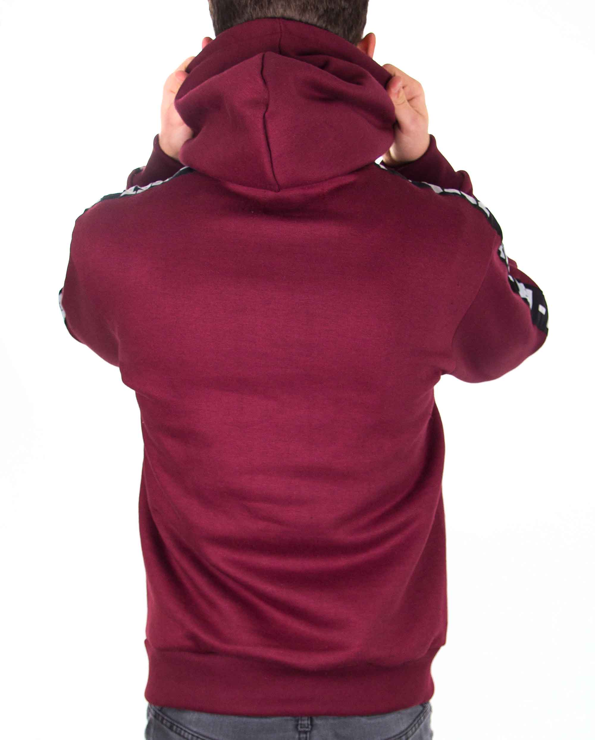 ZRED Origin Hoodie burgundy - Men's