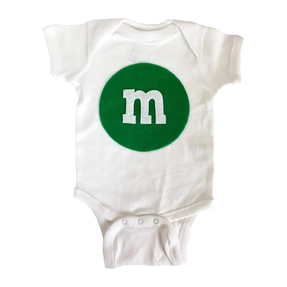 Merry Christmas - M & M's Baby Bodysuit Combo - Red & Green