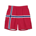 Swim Shorts – Flag of Norway – Lightweight Fabric – Quick Dry