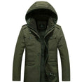 Men's Hooded Military Style Coat