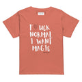 Women's t-shirt F*CK NORMAL I WANT MAGIC Women’s high-waisted t-shirt